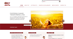 Desktop Screenshot of internationalchodievfoundation.org